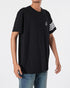 THOM BROWNE NEW YORK ANCHOR EMBROIDERED T-SHIRT - BLACK